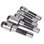 Solid Spare R8 End Mill Holder Set Adapter Kit For With a R8 Spindle Milling Machines 5 Pcs