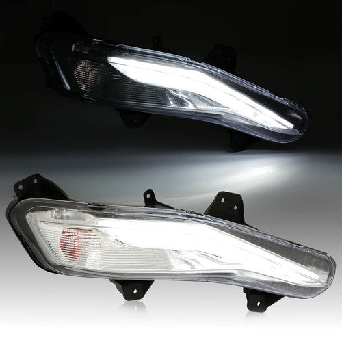 Solid Spare For 2019-2022 2023 Chevy Malibu Bumper Signal Light LED Fog Lamp RH Passenger