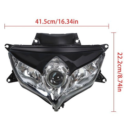 Solid Spare Front Headlight Head Light Fit For Suzuki GSXR600/750 K8 2008 2009 2010