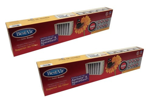 Solid Spare Air Filter for Aprilaire SG4 SpaceGard Air Cleaner 401 2400 X0577 MERV 11 2 PACK