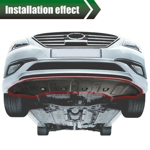 Solid Spare Fit For 2015-2017 Hyundai Sonata Front Engine Splash Shield Under Cover Black