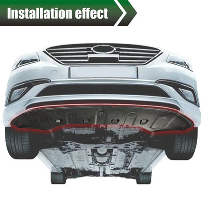 Solid Spare Fit For 2015-2017 Hyundai Sonata Front Engine Splash Shield Under Cover Black