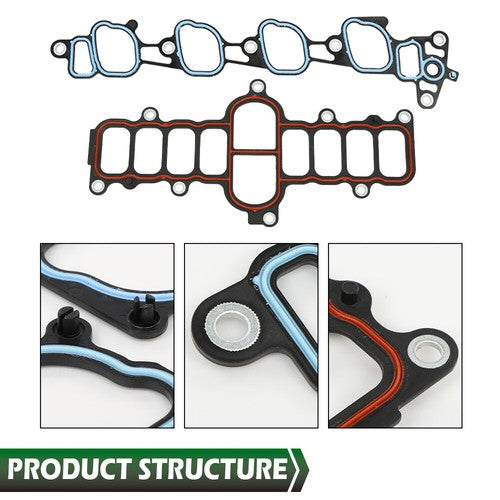 Solid Spare Fit For 00-04 Ford F150 F350 Expedition Excursion E150 5.4L Head Gasket Bolt Set