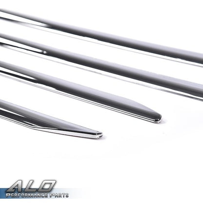 Solid Spare 4pcs Body Side Molding Trim Chrome Fit For 19-21 Dodge Ram 1500 Crew Cab