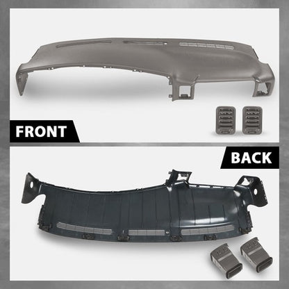 Solid Spare Dash Pad Dash Cap Panel Dashboard Fit For 1999-2006 Silverado Sierra Light Gray