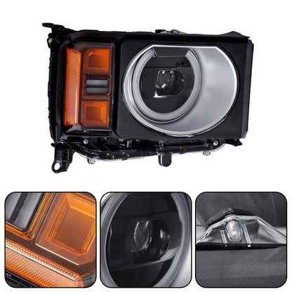 Solid Spare Clear Headlight Assembly For Toyota Land Cruiser 2024 2025 Right/Passenger Side