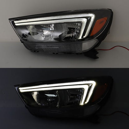 Solid Spare For Buick Encore 2017-2022 Headlight Replacement Driver/Left Side Halogen Clear