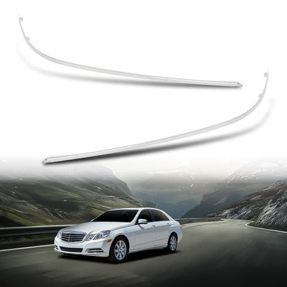 Solid Spare Front Bumper Trim Fit For 10-13 Mercedes Benz E350 E550 Side Molding Left+Right