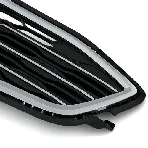 Solid Spare Front Bumper Upper&Lower Grille ABS Plastic Grill For Chevrolet Malibu 2016-2018