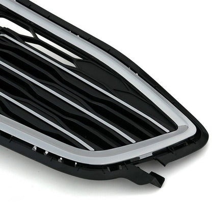 Solid Spare Front Bumper Upper&Lower Grille ABS Plastic Grill For Chevrolet Malibu 2016-2018