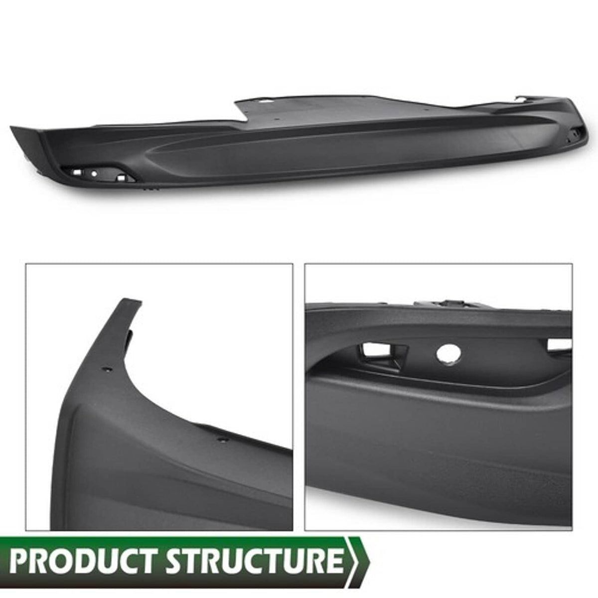 Solid Spare Rear Bumper Lower Valance Cover Fit For 2016-2023 Chevrolet Malibu 84078809