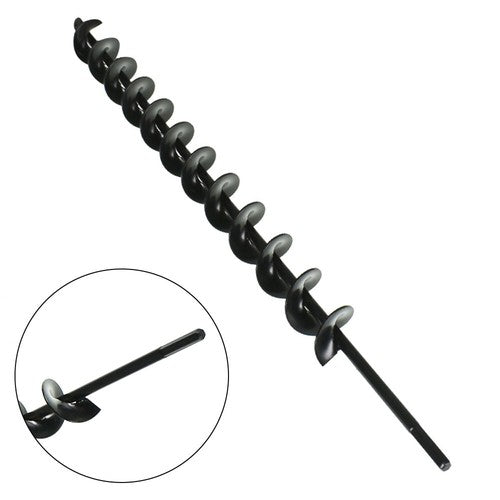 Solid Spare 1.75" x 24" Garden Plant Flower Bulb Rapid Planter Spiral Auger Drill Bit New