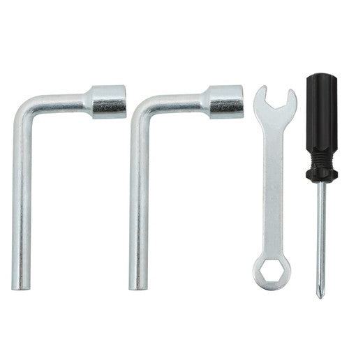 Solid Spare Aluminum Drywall Adjustable Height Stilts Tool For Painter Taping Red 24"-40"