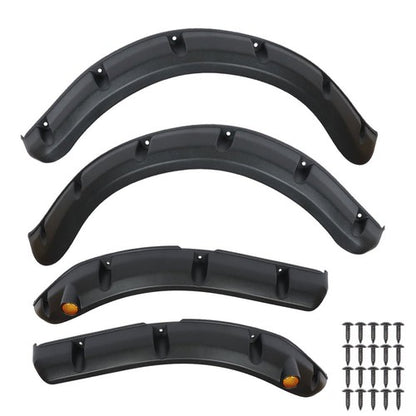 Solid Spare For Club Car Precedent 2006+ Golf Cart Fender Flares Front and Rear (Set of 4)