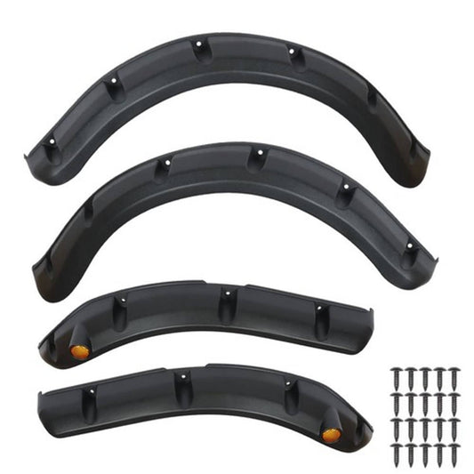 Solid Spare For Club Car Precedent 2006+ Golf Cart Fender Flares Front and Rear (Set of 4)