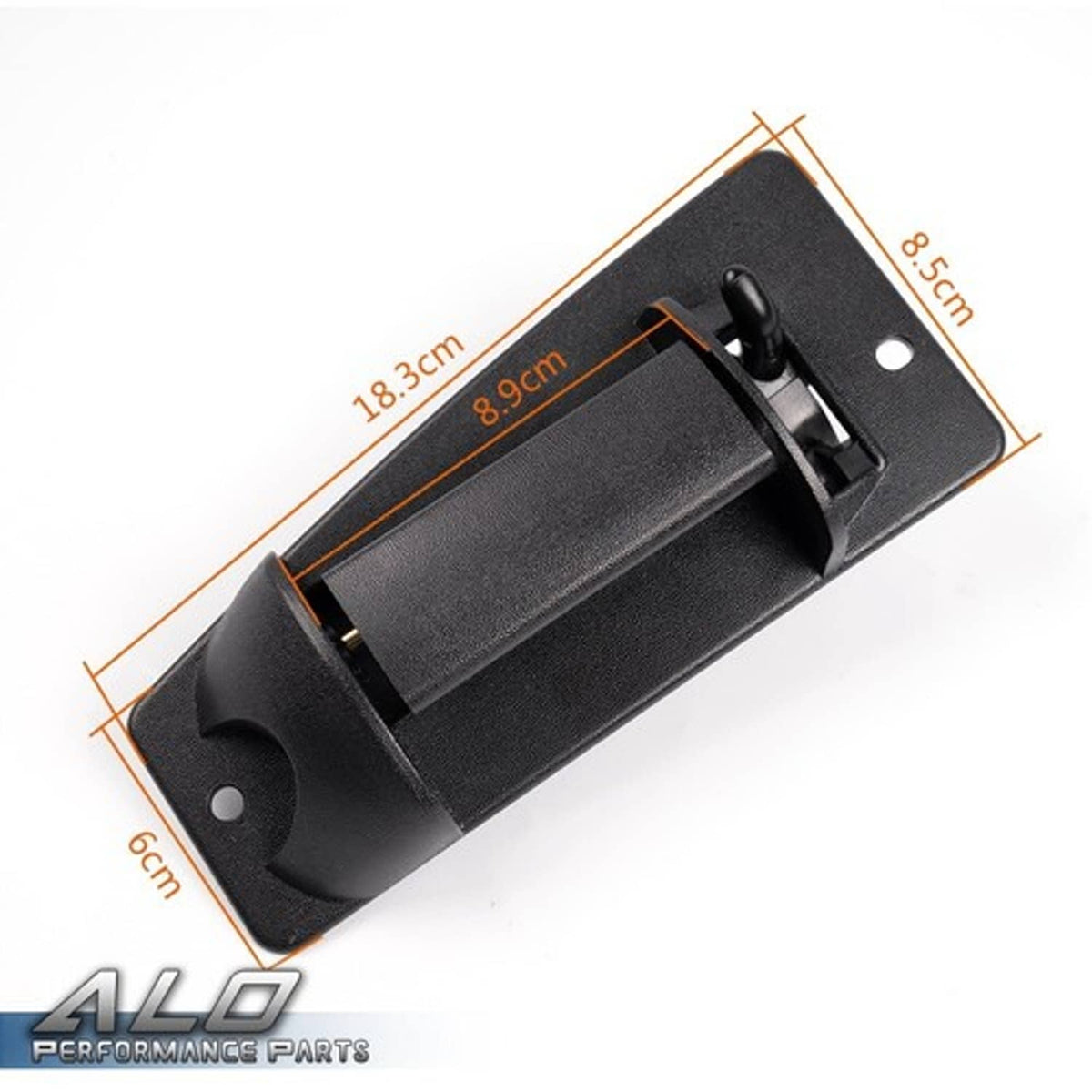 Solid Spare Rear Left Door Handle Fit For 99-07 Chevy Silverado & GMC Sierra Extended Cab