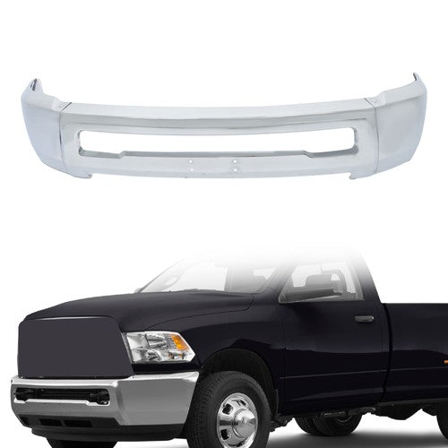 Solid Spare Chrome CH1002391 Split For RAM 2500 3500 2010-2018 Front Lower Bumper W/o Holes