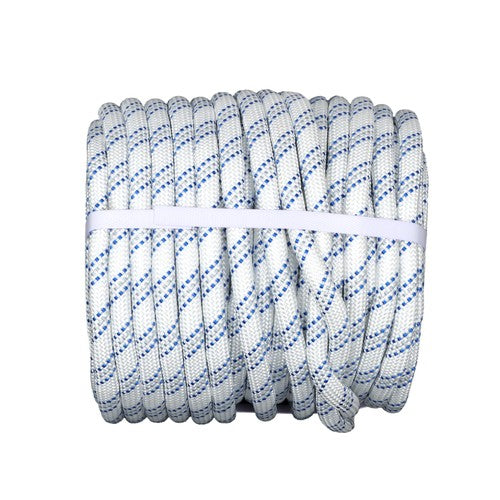Solid Spare 1/2" x 120' Double Braided Polyester Rope 8400 Lbs Breaking Strength For Swing