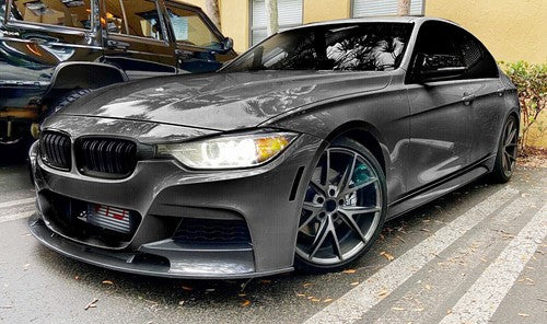 Solid Spare For 12-18 F80 M3 STYLE SIDE SKIRTS ROCKER PANEL FOR BMW F30 F31 3 SERIES SEDAN
