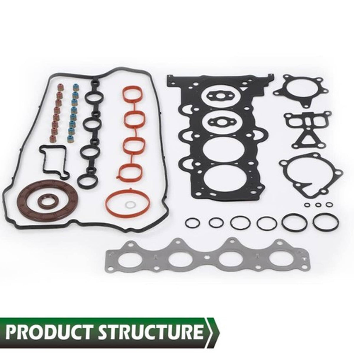 Solid Spare Fit For 2012-2016 Hyundai Kia Accent Rio 1.6L L4 DOHC Engine Head Gasket Kit