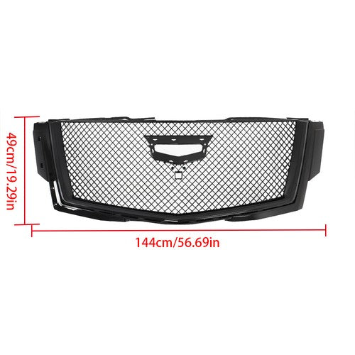 Solid Spare Front Bumper Grille Honeycomb Mesh Grill Fit For Cadillac Escalade 15-20 Plastic