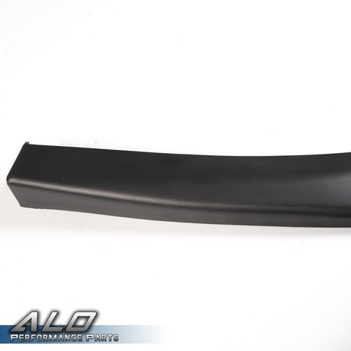 Solid Spare New Black Universal CS Style Under Panel Front Bumper Lip Splitter Chin Spoiler