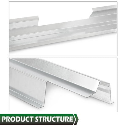 Solid Spare Slip-on Rocker Panel Left & Right Fit For 84-01 Jeep Cherokee Wagoneer 4-Door