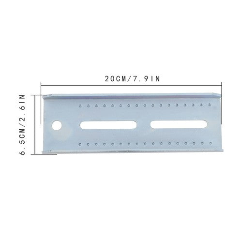 Solid Spare Galvanized Swivel Top Bunk Bracket Kit with Hardware Boat Trailer 2×3