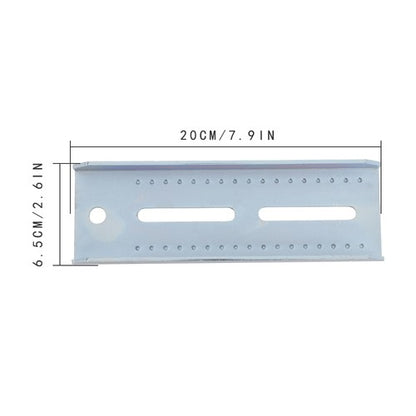 Solid Spare Galvanized Swivel Top Bunk Bracket Kit with Hardware Boat Trailer 2×3