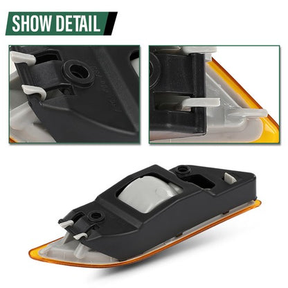 Solid Spare Front Side Marker Light Left Fit For 2012-2015 Mercedes Benz C350 C300 C250