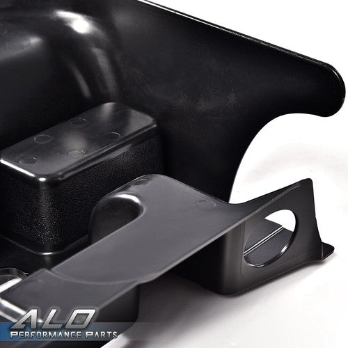 Solid Spare Center Console Cup Holder Matte Black Fit For 2003-2012 Dodge Ram 1500 2500 3500
