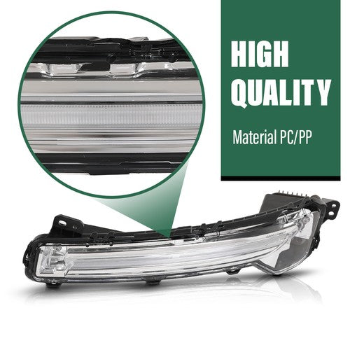 Solid Spare Fit For 2020-2025 Lincoln Corsair LED Turn Signal Light Assembly Left Side