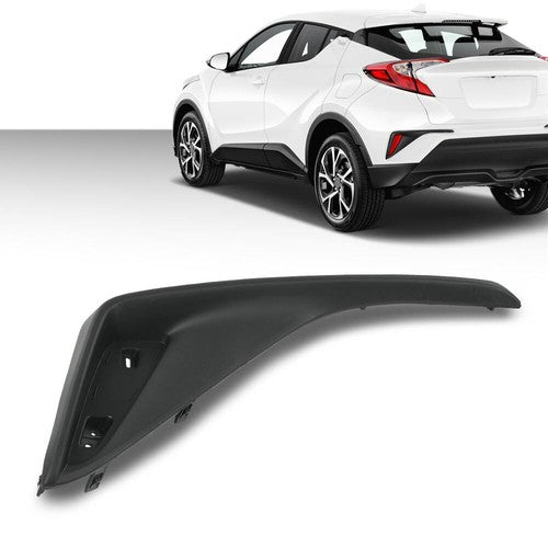 Solid Spare Rear Bumper Face Bar Filler Fit For 2018-2022 Toyota C-HR Left Driver Side