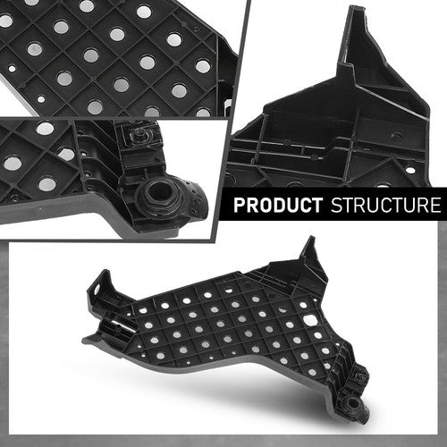 Solid Spare Fit For 2013-2018 Audi Q3 Quattro Headlight Support Bracket Retainer Plate Left