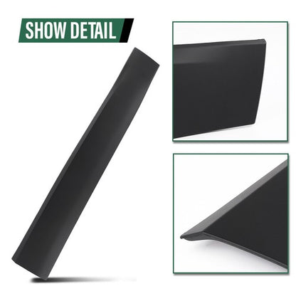 Solid Spare Side Door Body Molding Trim Front Right Side Fit For 2014-2023 Jeep Cherokee