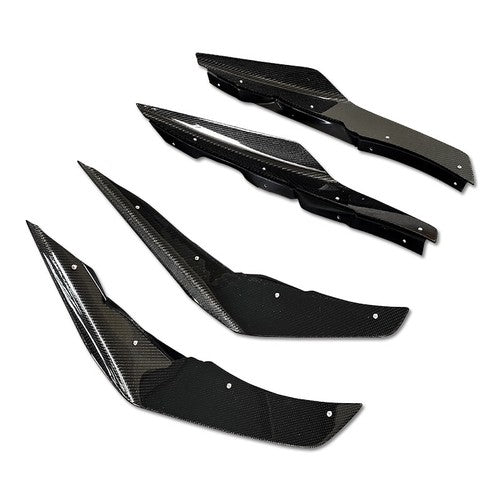For 2007-2014 Subaru Impreza STi GVB GVF STI Front Canard Spoiler Air Scoop