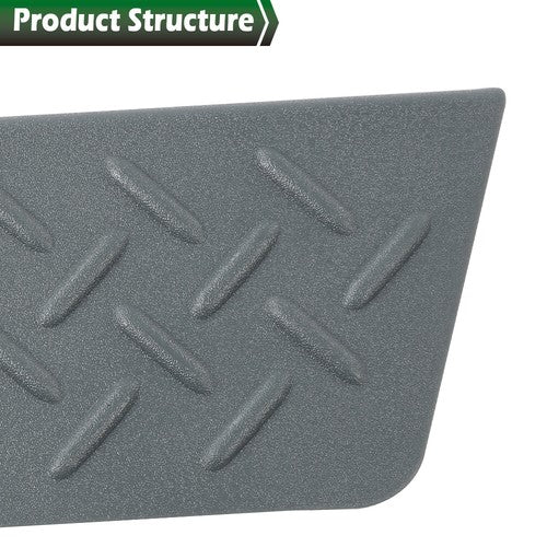 Solid Spare Fit For 2011-2014 Ford F150 Driver Side Front Seat Shield Cover Panel Bezel Gray