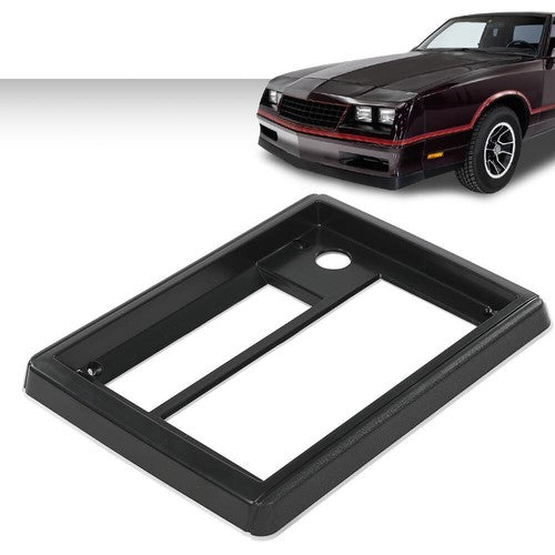 Solid Spare Radio Face Plate Black Fit For 81-88 Chevy El Camino Monte Carlo GMC Caballero