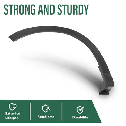 Solid Spare Fit For 2019-2021 Subaru Forester Front Left Fender Flare Wheel Arch Molding
