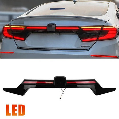 For 2018 2019-2022 Honda Accord LED Rear Trunk Brake Breathing Lamp Tail light
