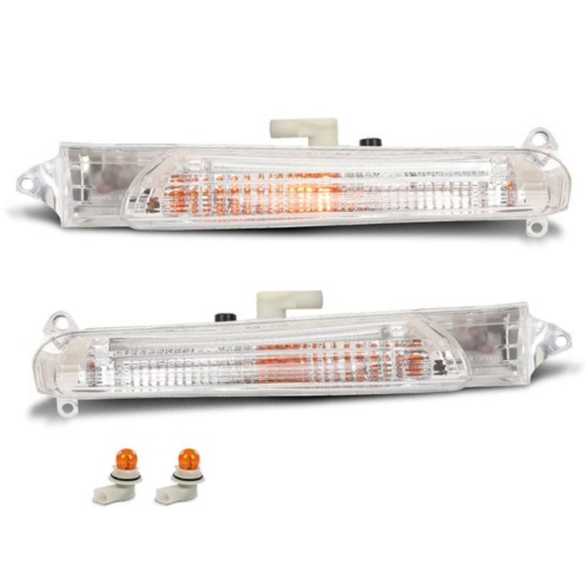Solid Spare Fit For 2008-2010 Porsche Cayenne Front Bumper Turn Signal Light Left+Right