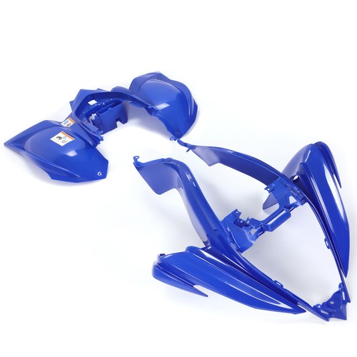 Solid Spare COMPLETE Plastics Kit Bodywork Fenders Set For 2006-2024 YAMAHA Raptor 700 Blue