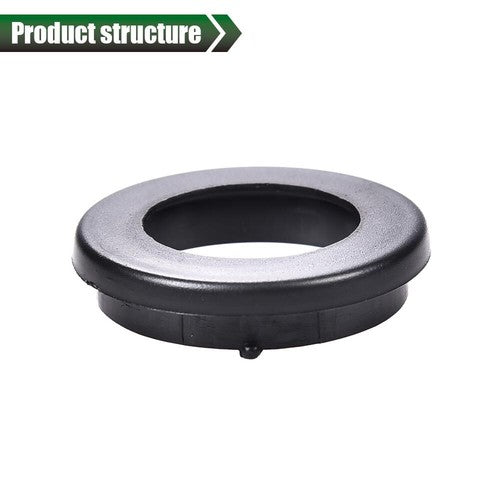 Solid Spare Fit For 19-21 Ford Ranger Pickup 4-Door Ignition Bezel Trim Ring Black