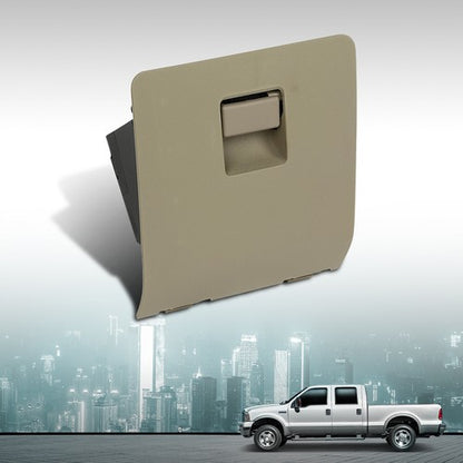 Solid Spare Dash Knee Center Glove Storage Cubby For 05-07 Ford F250 F350 Super Duty Beige