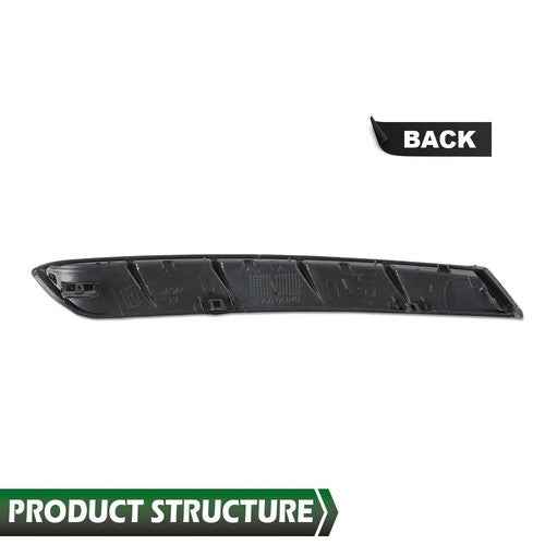 Solid Spare Fit For 18-19 Toyota Camry Sedan Bumper Bracket Rear Right Passenger Side