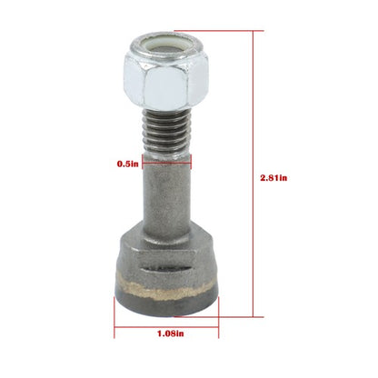 Solid Spare 10 pcs Stump Grinder Teeth Replacement For 1100 Stump Grinder Teeth