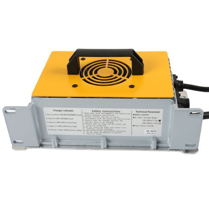Solid Spare 58.4V 30A Lithium Battery Charger Golf Cart Waterproof For EZGO Yamaha Club Car