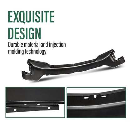Solid Spare Front Bumper Face Bar w/o Sensor Holes Fit For 2019-2022 Chevy Silverado 1500