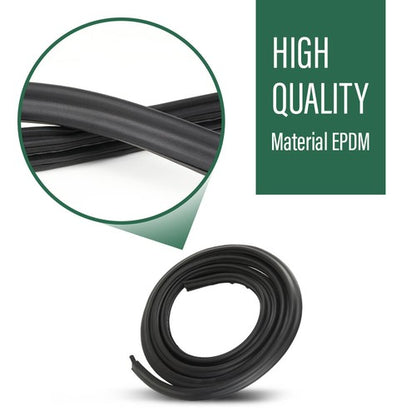 Solid Spare Fit For 07-14 Chevy Silverado GMC Sierra Front Door Weatherstrip Seal LH or RH