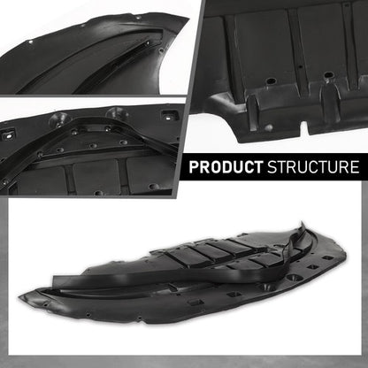 Solid Spare Fit For Ford Mustang 2015 2016 2017 Under Engine Splash Shield Radiator Cover